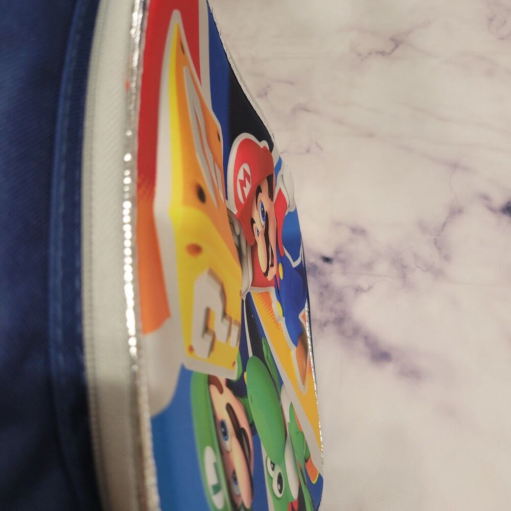 Mario "Game Time" Mario, Yoshi, and Luigi 17" Graphic Backpack - Picture 3 of 5
